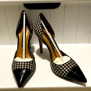 Veronica Beard Houndstooth Heel